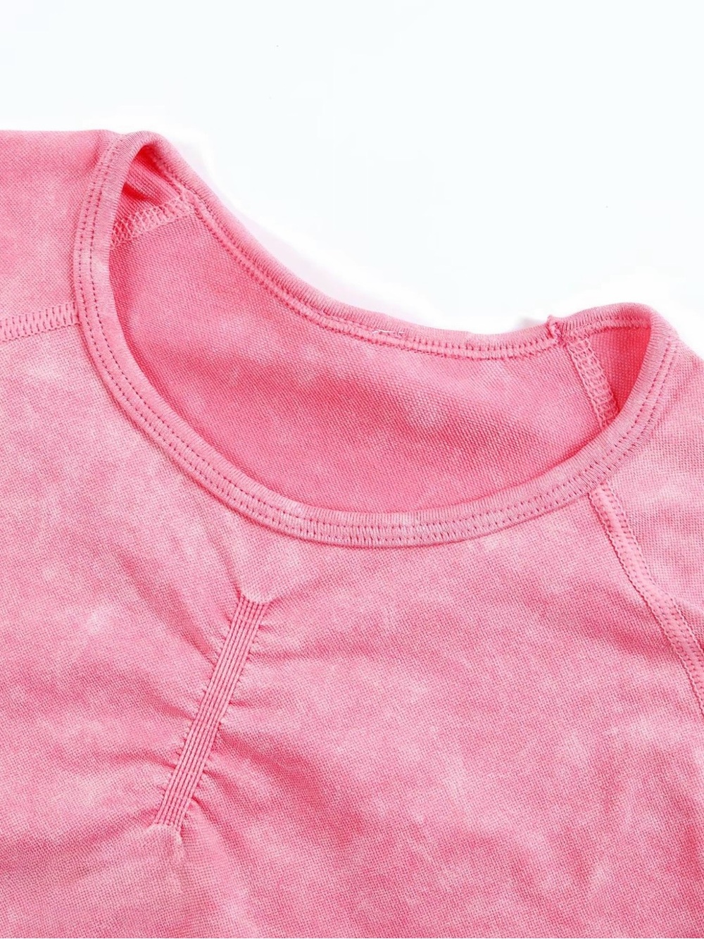 Women’s Pink Seamless Activewear Gym Workout Set Size S - Picture 3 of 9